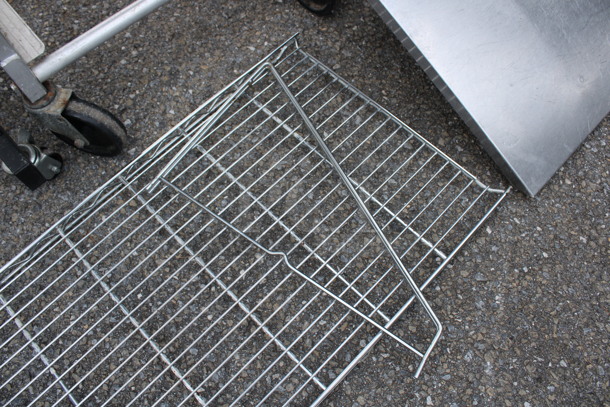 Chrome Finish Rack w/ Bracket. 36x18x1.5 - Image 3 of 3