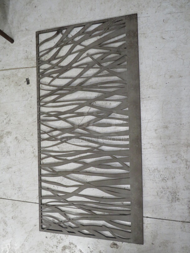 One Metal Wall Art. 60X30 - Image 1 of 1