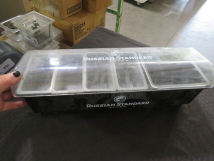 One Russian Standard Vodka Domed Bar Center.