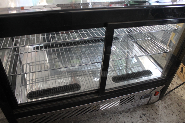 BRAND NEW SCRATCH AND DENT! KoolMore Stainless Steel Commercial Countertop Deli Display Case Merchandiser. Tested and Powers On But Does Not Get Cold - Image 6 of 10