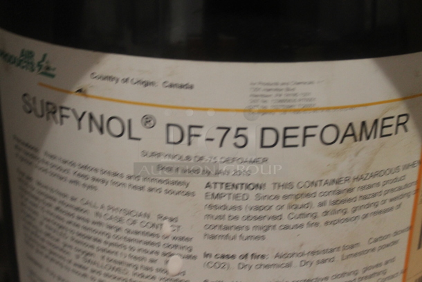 Gray Metal 7 Tier Shelving Unit w/ Contents Including Propoxy, Water Based Primer and Defoamer. BUYER MUST REMOVE. - Image 8 of 8