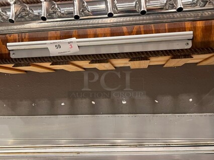 Aluminum Receipt Bars 
Qty 3 