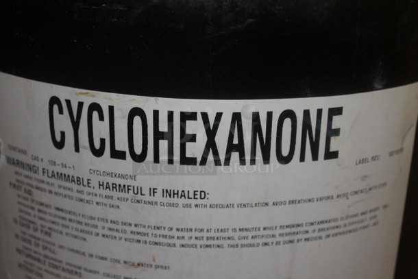 Yellow 2 Door Cabinet w/ Contents Including Acetate Solvent, Glycol Ether EEP, Glycol Ether DB Acetate. BUYER MUST REMOVE. - Image 6 of 11