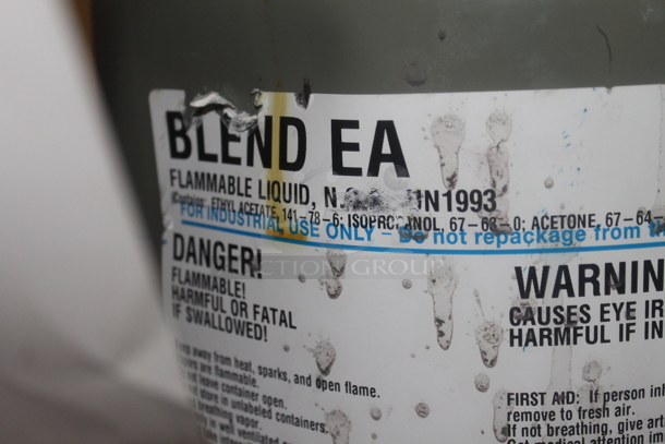 Yellow 2 Door Cabinet w/ Contents Including Acetate Solvent, Glycol Ether EEP, Glycol Ether DB Acetate. BUYER MUST REMOVE. - Image 8 of 11