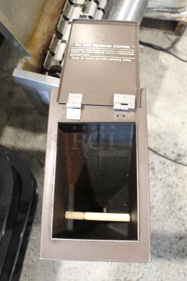 Grindmaster Metal Commercial Countertop Coffee Bean Grinder. 120 Volts, 1 Phase. Tested and Working! - Image 3 of 9