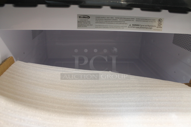 BRAND NEW SCRATCH AND DENT! 2023 KoolMore KM-MD-1SS Stainless Steel Commercial Drawer Microwave Oven. 120 Volts, 1 Phase.  - Image 7 of 9