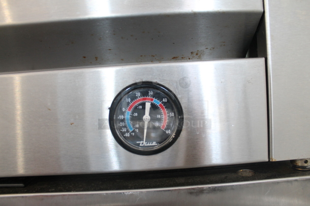 2013 True T-49F ENERGY STAR Stainless Steel Commercial 2 Door Reach In Freezer w/ Poly Coated Racks. 115 Volts, 1 Phase. Tested and Working! - Image 3 of 9