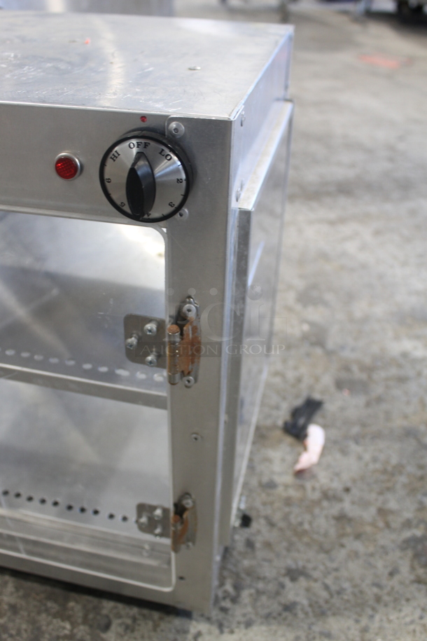 Metal Commercial Countertop Heated Display Case Merchandiser. 115 Volts, 1 Phase. Tested and Working! - Image 2 of 6