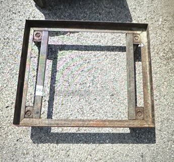 One Metal Bread Rack Dolly.