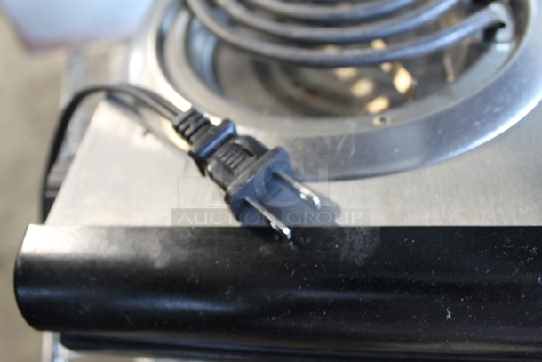 IN ORIGINAL BOX! Avantco CB-7 Stainless Steel Commercial Single Burner Range. 120 Volts, 1 Phase. - Image 6 of 7