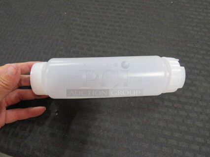 One Case Of 24 NEW Double Capped 16oz Squeeze Bottles. #102493. 