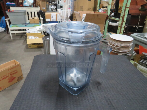 One Blender Pitcher With Lid. - Image 1 of 1