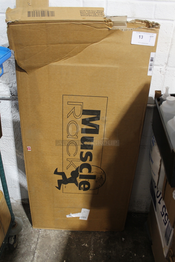 BRAD NEW IN BOX! Muscle Rack 652210098  UR245P-BLK Shelving Unit.  - Image 2 of 5