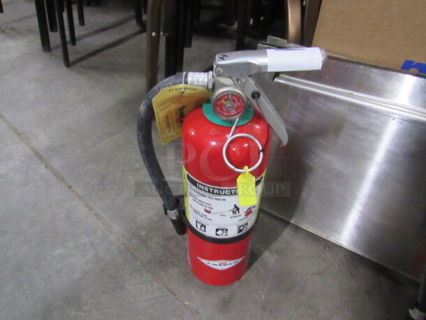 One Amerex ABC Fire Extinguisher.