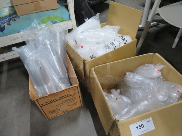 One Lot Of Cups And Lids. - Image 1 of 1