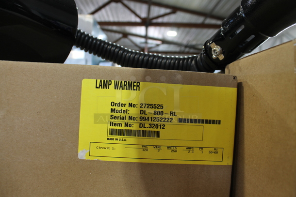 7 BRAND NEW IN BOX! Hatco DL-800-RL Hanging Warming Light. 7 Times Your Bid! - Image 6 of 6