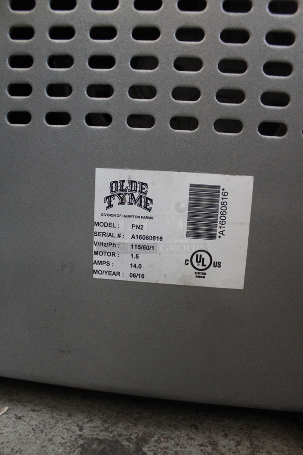 2016 Olde Tyme PN2 Stainless Steel Commercial Countertop Nut Grinder. 115 Volts, 1 Phase. Tested and Working! - Image 6 of 6