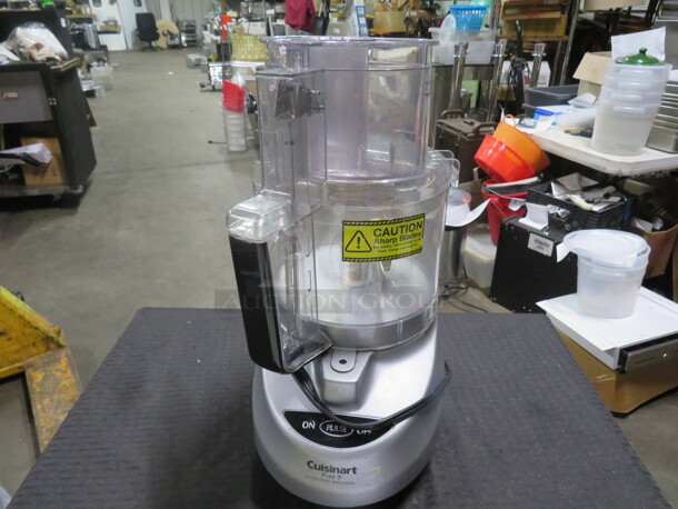One Cuisinart 9 Cup Food Processor. - Image 1 of 2