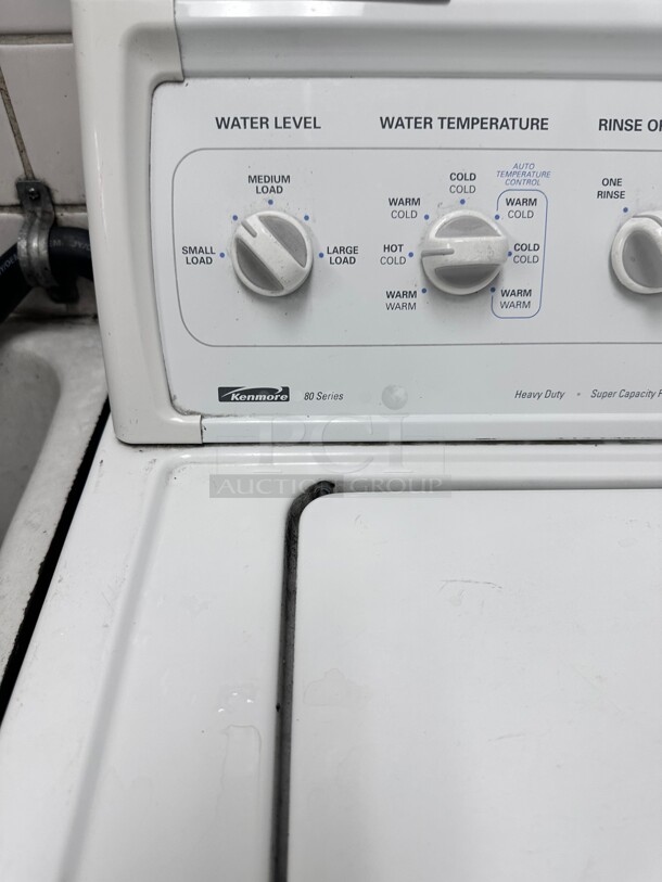 Kenmore 20232 3.5 Cu. Ft. Top-Load Washer W/Porcelain Basket - White 115 Volt Working! - Image 6 of 7