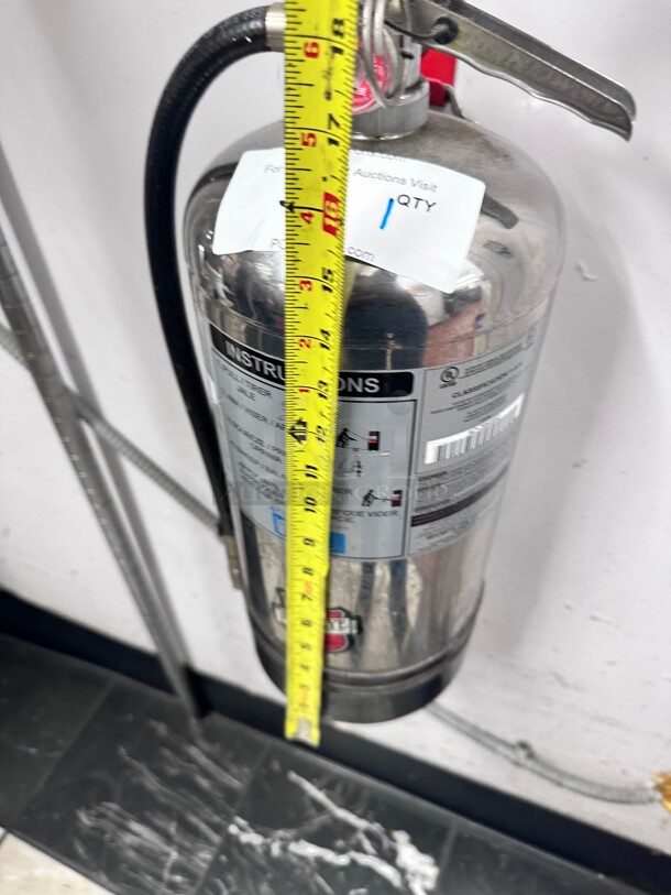 Fully Charged! Buckeye 2.5 Gallon Water Class A Fire Extinguisher - Rechargeable Untagged - UL Rating 1-A:K - Image 1 of 5