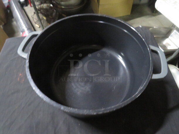 One GET 6.5 Quart Cast Aluminum Dutch Oven With Lid. #CA006.  - Image 2 of 3