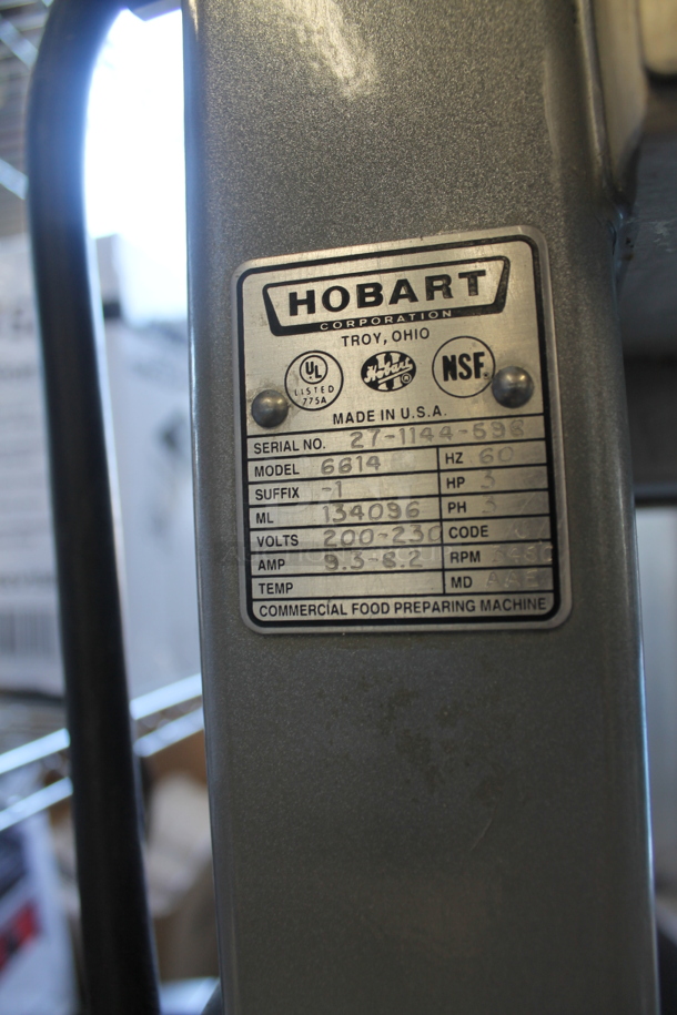 Hobart 6614 Commercial Stainless Steel Electric Meat Saw. 200-230V, 3 Phase.  - Image 11 of 11
