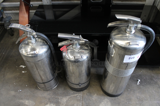 3 Various Wet Chemical Fire Extinguishers; Kitchen One, Buckeye. Buyer Must Pickup - We Will Not Ship. 3 Times Your Bid! - Image 2 of 9