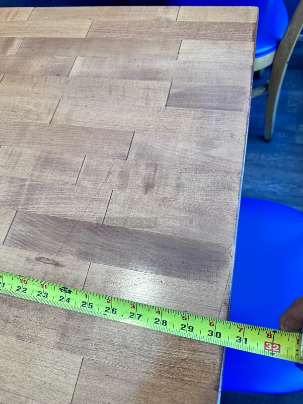 Clean! Plank Table Top (Woodform Concrete® Collection) w/Base
24 inch x 30 inch - Image 5 of 6