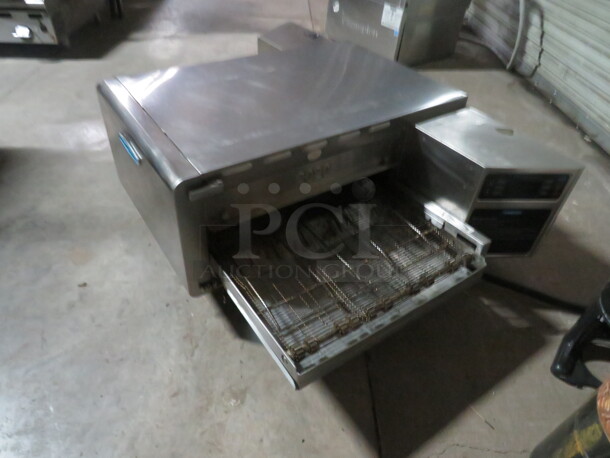 WOW!!!! One Turbochef Counter Top Ventless Conveyor Pizza Oven. Model# HHC2020. 208-240 Volt. 3 Phase. 49X35X17. $20,630.00. - Image 4 of 4