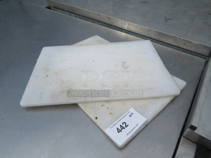 12X18 White Cutting Board. 2XBID