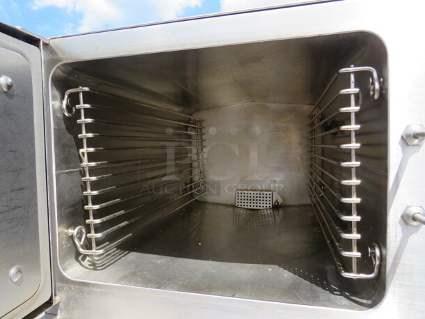 One Cleveland 2 Door Convection Steamer On Stand. 35.5X33.5X62.5 - Image 3 of 3
