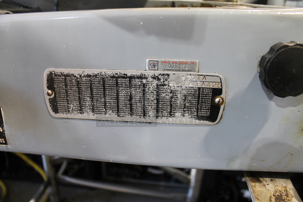 Berkel 170FA Metal Commercial Floor Style Meat Slicer Stacker. Tested and Working! - Image 6 of 6