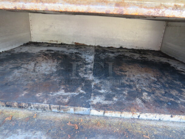 One Double Stack Blodgett Electric Deck Pizza Oven. Model# 1201-R. 460-480 Volt. 3 Phase. See Pics Of Stones. 60X45X64 - Image 3 of 3