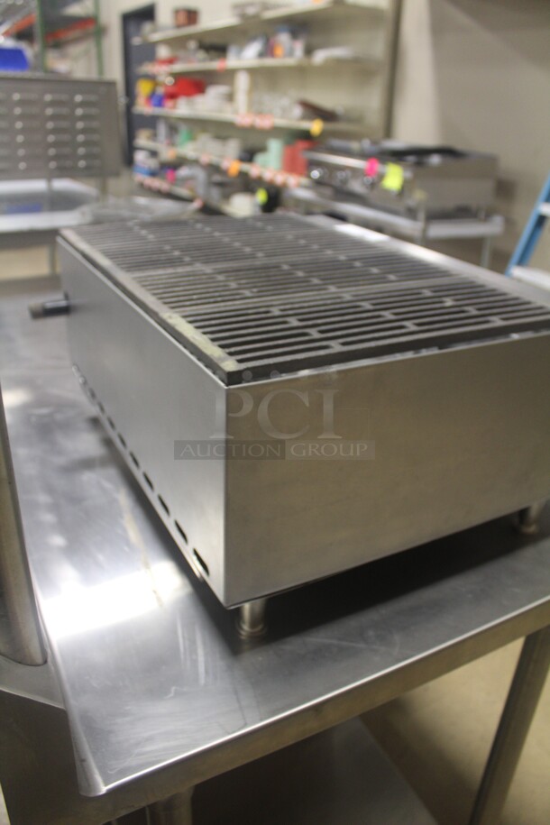 NEW! Cecilware Model CCB-1824 Commercial Stainless Steel Natural Gas Countertop Char Broiler. 24x18x11.5 - Image 4 of 5