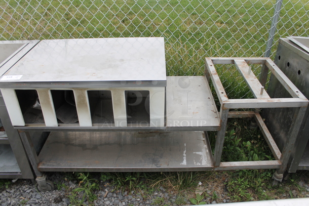 Stainless Steel Table w/ Under Shelf on Commercial Casters.  - Image 1 of 9