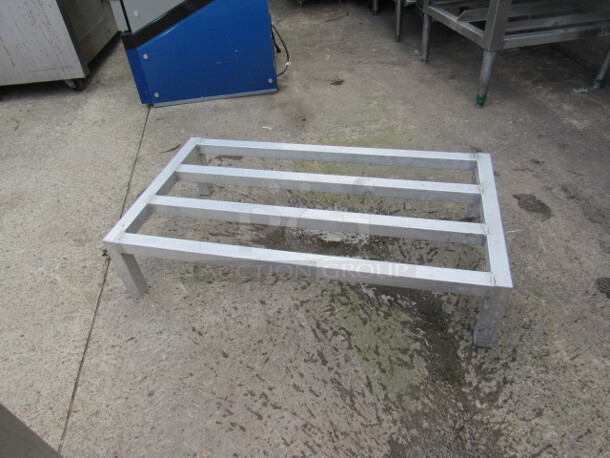 One Aluminum Dunnage Rack. 48X20X12