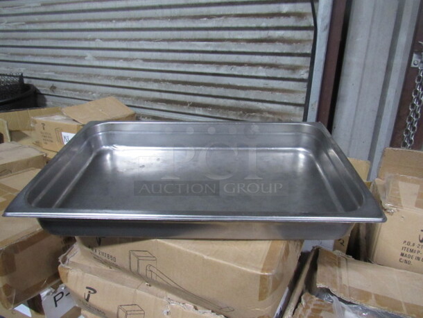 Full Size 2.5 Inch Deep Hotel Pan. 2XBID 