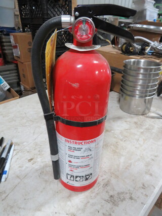 One Kidde ABC Fire Extinguisher. NO SHIPPING.