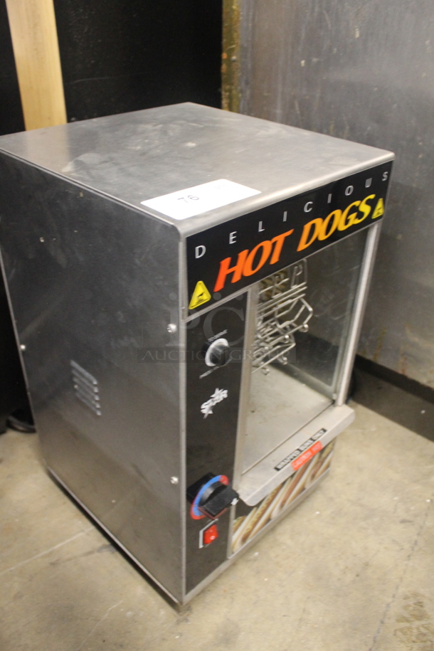 Star 174CBA Stainless Steel Commercial Countertop Conveyor Hot Dog Toaster Oven. 120 Volts, 1 Phase. Tested and Working! - Image 2 of 9