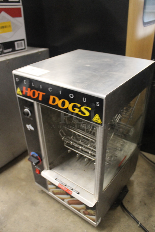 Star 174CBA Stainless Steel Commercial Countertop Conveyor Hot Dog Toaster Oven. 120 Volts, 1 Phase. Tested and Working! - Image 3 of 9