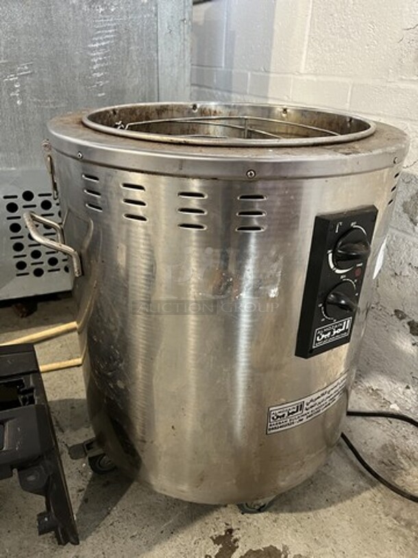 Foshan Shunde Bestech Model BT-811 Stainless Steel Commercial Floor Style Rice Cooker on Commercial Casters. 220-240 Volts. 22x20x24 - Image 2 of 5