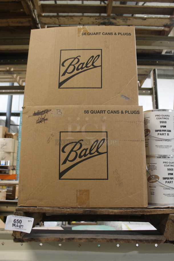 ALL ONE MONEY! PALLET LOT of Various Items Including Pro Guard Super Pipe Seal Part B and Ball Tins. BUYER MUST REMOVE. - Image 3 of 3