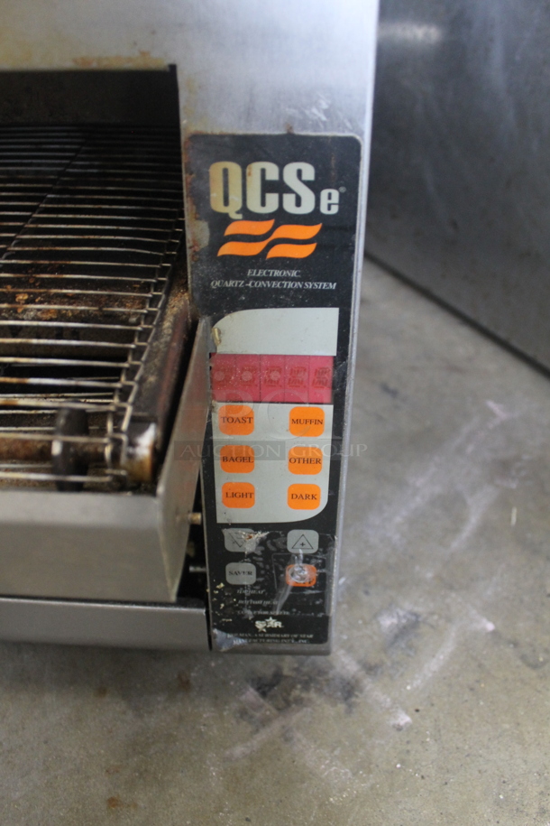 Star Holman QCBE-3-950H Stainless Steel Commercial Countertop Conveyor Toaster Oven. 208 Volts, 1 Phase.  - Image 4 of 5
