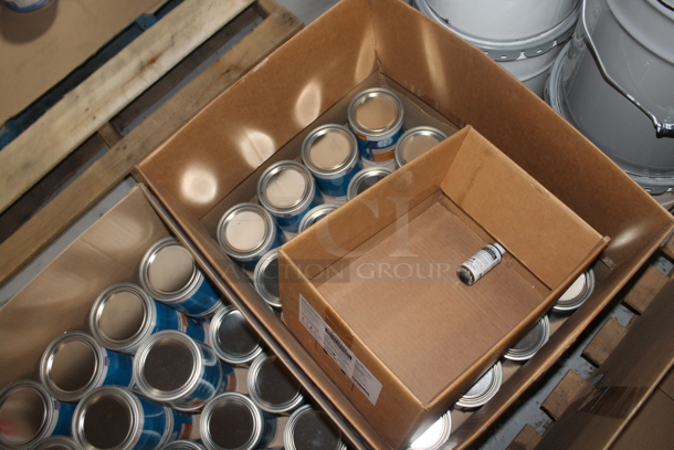 ALL ONE MONEY! TWO PALLET LOT of Various Items Including Buckets and Metal Tins. BUYER MUST REMOVE. - Image 7 of 7