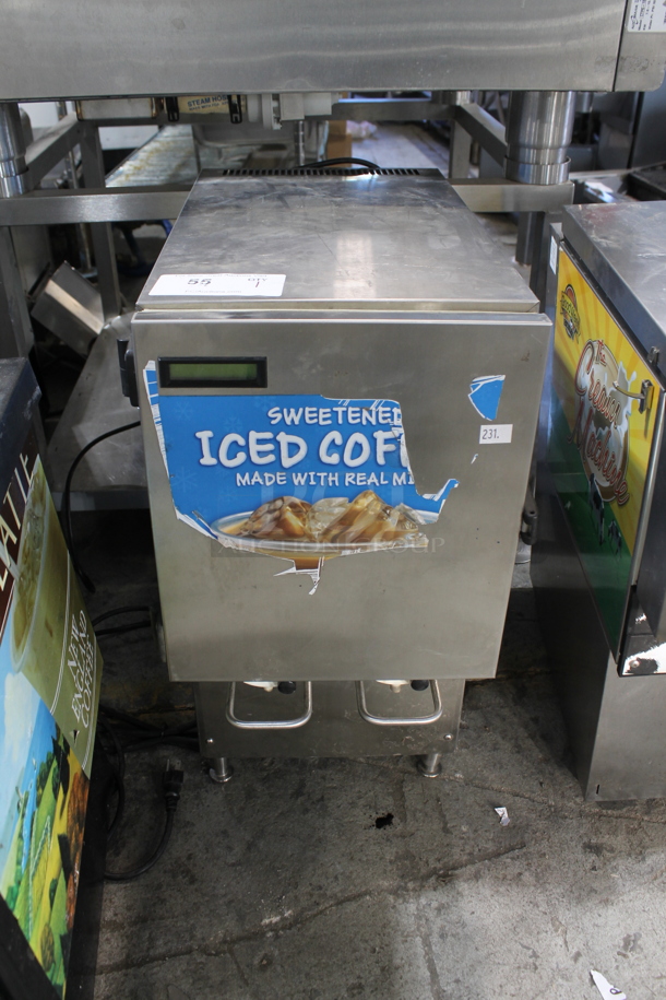 Kan-pak CDG211 Stainless Steel Commercial Countertop Dairy Dispenser. 120 Volts, 1 Phase. Tested and Powers On But Does Not Get Cold - Image 1 of 5