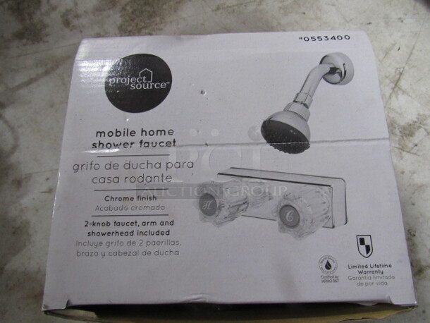One NEW Project Source Shower/Faucet Combo. - Image 1 of 1