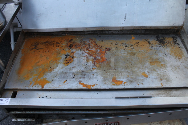 Vulcan Stainless Steel Commercial Countertop Gas Powered Flat Top Griddle. - Image 2 of 4