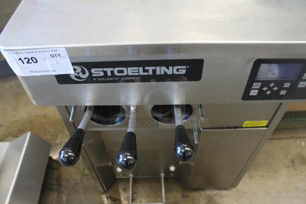 2021 Stoelting F131-38I2 Stainless Steel Commercial Countertop Air Cooled 2 Flavor Soft Serve Ice Cream Machine. 208-240 Volts, 1 Phase. - Image 5 of 7