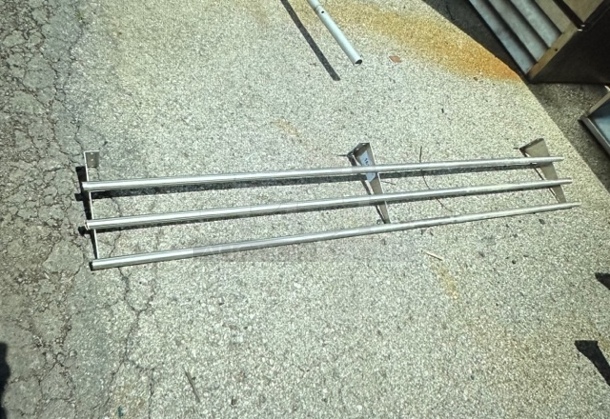 One Stainless Steel Rail. - Image 1 of 1