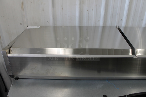 BRAND NEW SCRATCH AND DENT! Avantco 360CPT71 Stainless Steel Commercial Countertop Refrigerated Rail. 115 Volts, 1 Phase. Tested and Working! - Image 2 of 8
